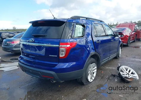 2013 Ford Explorer из США, поврежденный, VIN 1FM5K7B86DGC59533